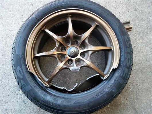 Llantas baratas rotas