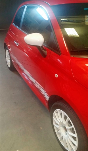 Llantas FOX FX004 en FIat 500
