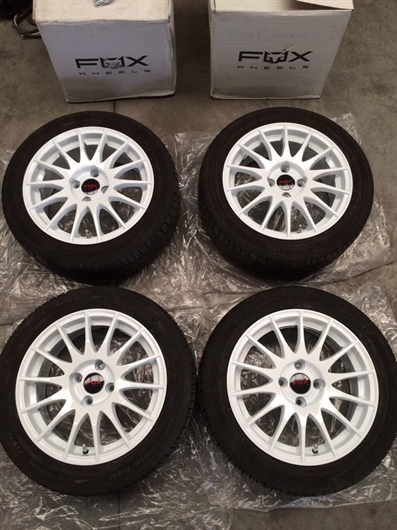 Llantas Fox Fx004 blancas