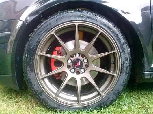 Llantas Japan Racing JR 11 bronce