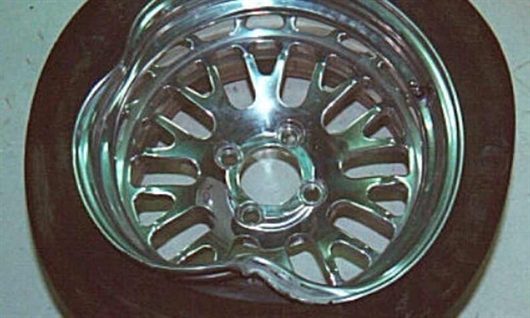 Llantas barata torcidas